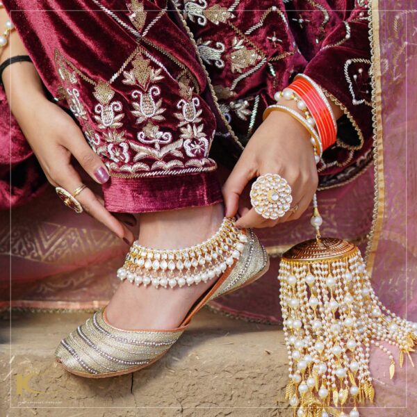 Multan Kundan Anklet