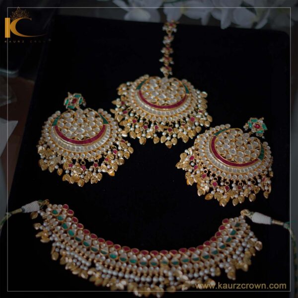 Sohni Pipal Pattian Necklace set