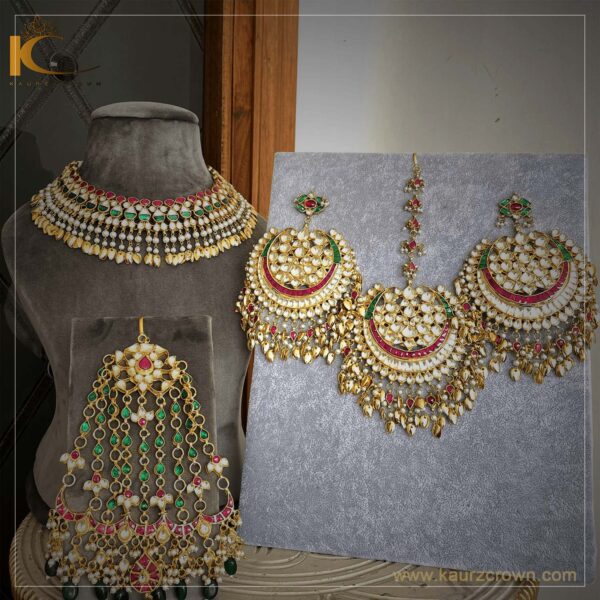 Sohni Pipal Pattian Necklace set