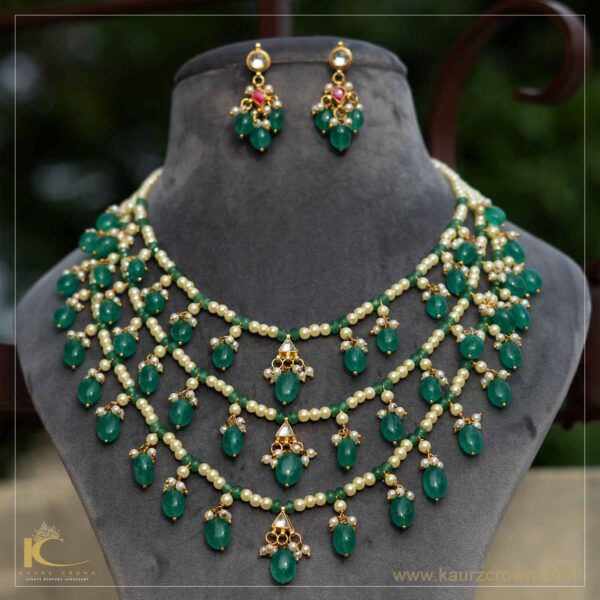 Gurnoor Green 3 Layer Set