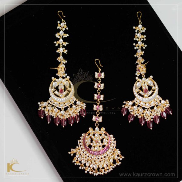 Reshma Earrings with Tikka