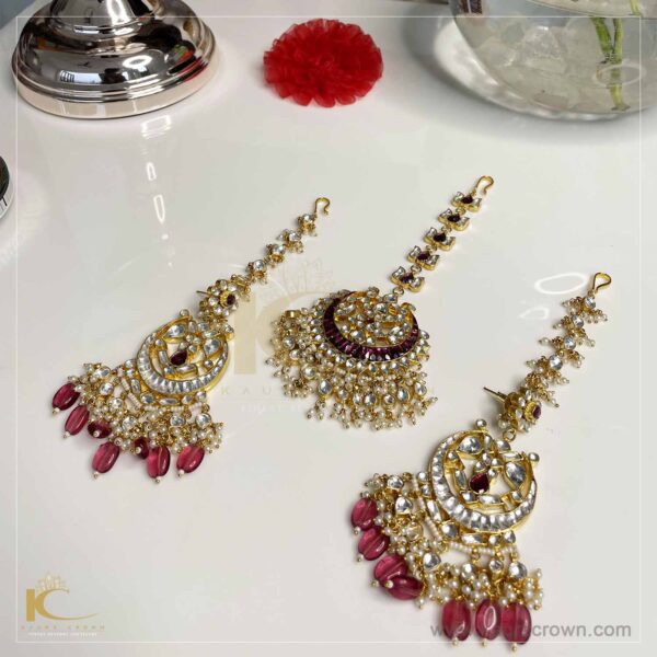 Reshma Earrings with Tikka