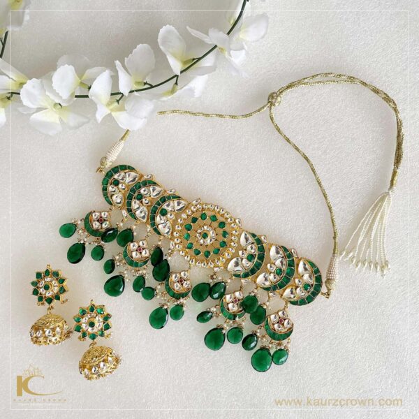 Khawaja Green Choker Set