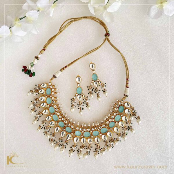 Raunak firozi Necklace Set