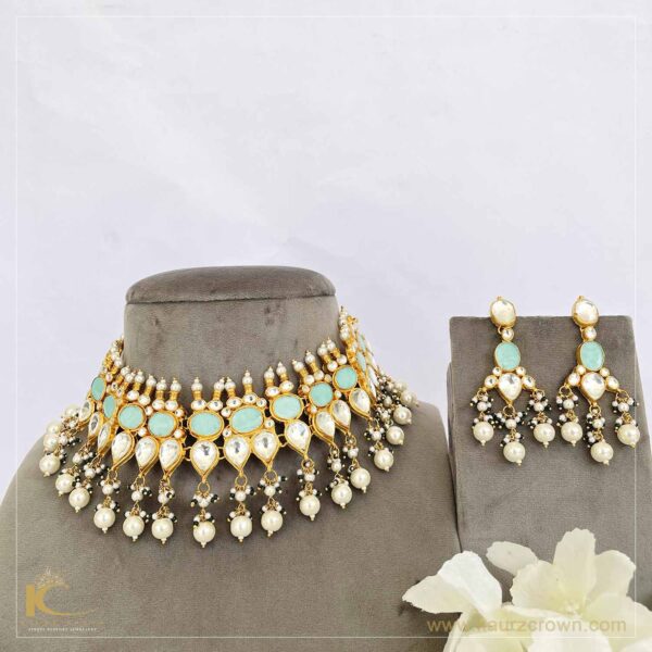 Raunak firozi Necklace Set