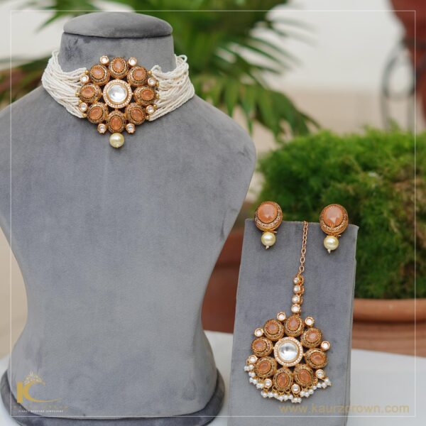 Zehan Rust Choker Set