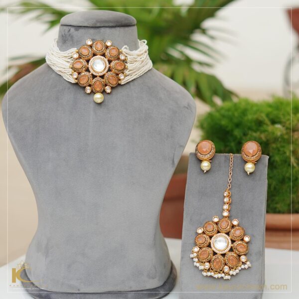 Zehan Rust Choker Set