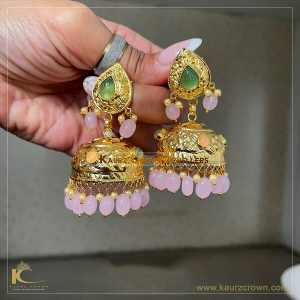 Shaukeen Traditional Gold Plated Jhumki (Earrings)