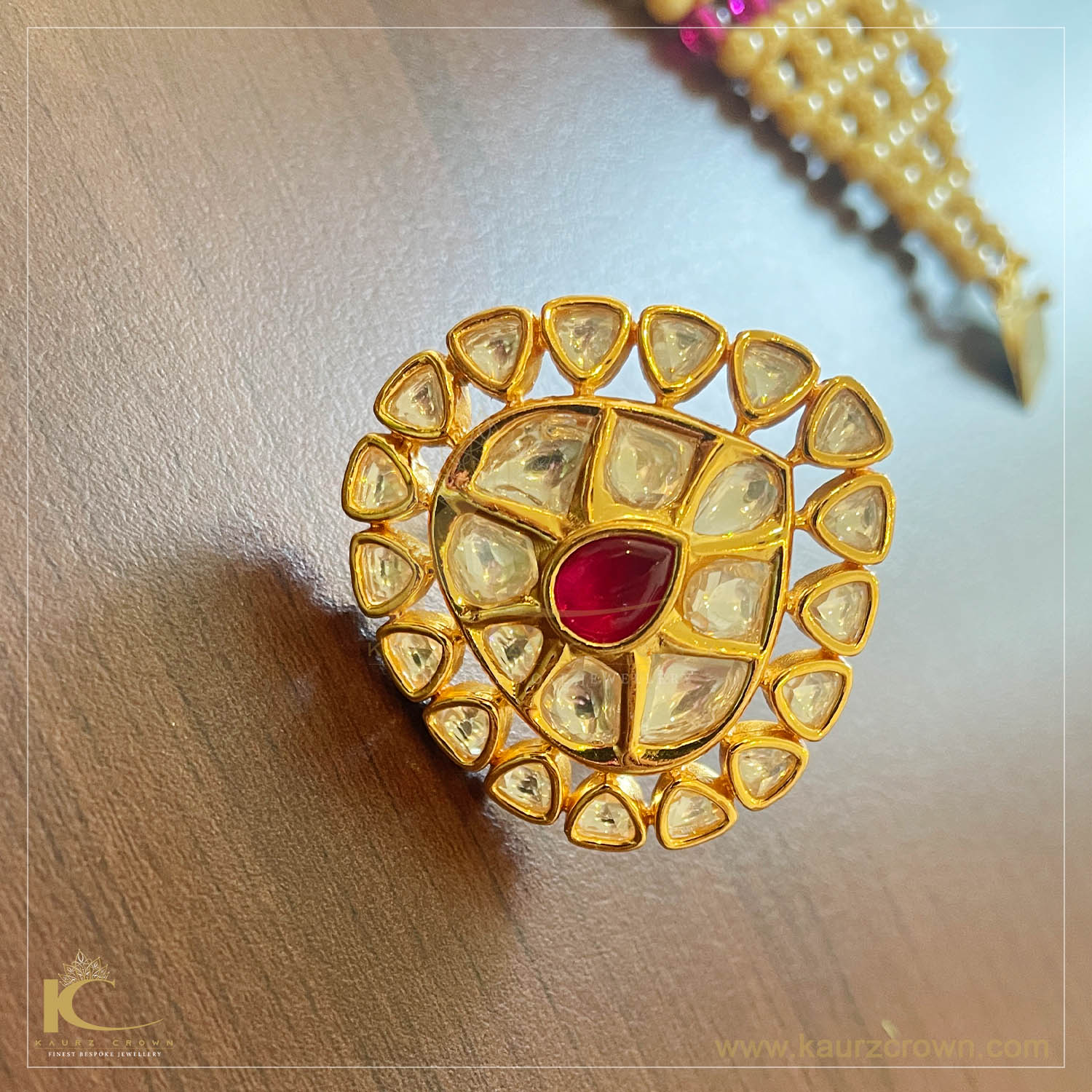 Kundan Flower Ring | Traditional jewelry, Rajputi jewellery, Jewelry