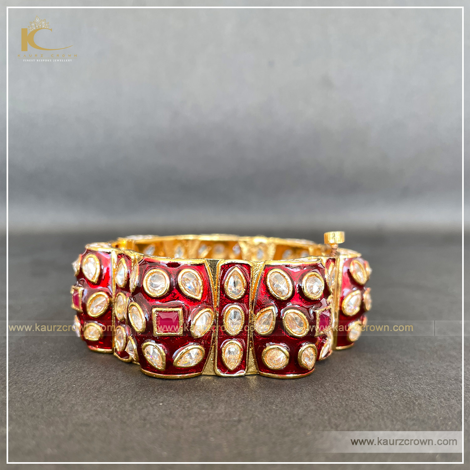 Husan Traditional Gold Plated Bangles – KaurzCrown.com