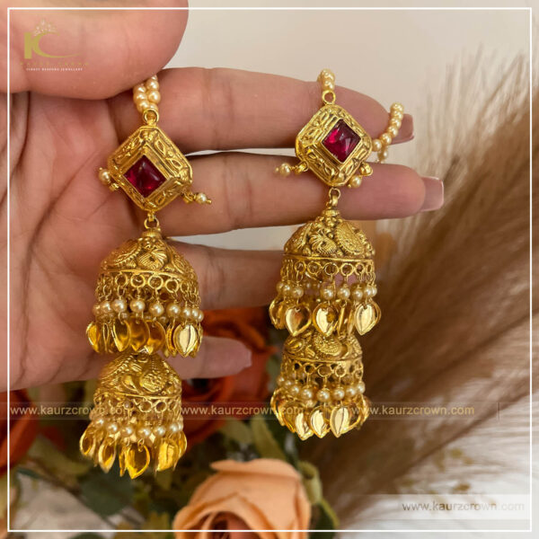 traditional gold jhumka designs jewellery