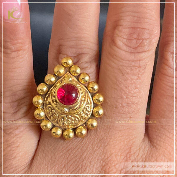 Sharleez Finger Rings , Kaurz crown , Punjabi jewellery , online jewellery store , finger ring