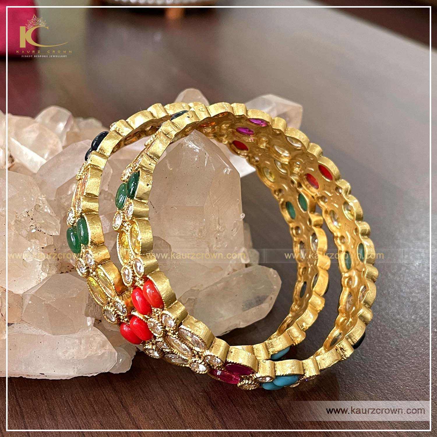 Zainab Traditional Antique Gold Plated Bangles , kaurz crown , online jewellery store , jewellery shop , Zainab bangles