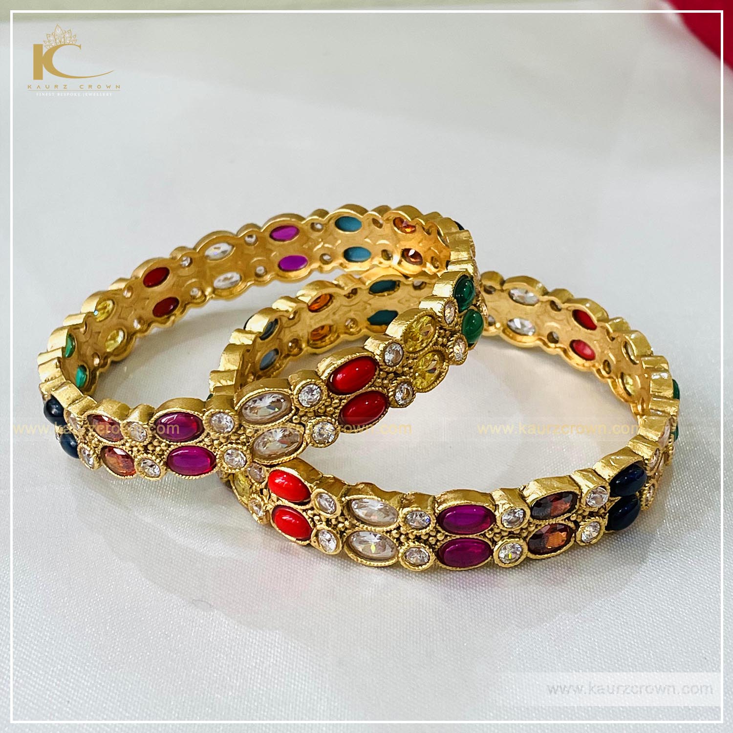 Zainab Traditional Antique Gold Plated Bangles , kaurz crown , online jewellery store , jewellery shop , Zainab bangles