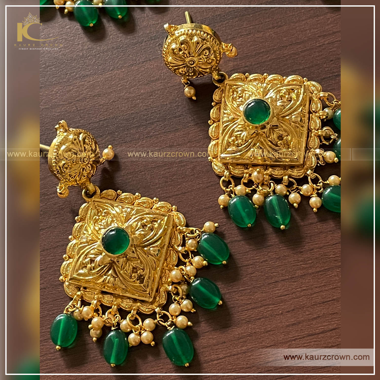 antique gold plated jewellery online