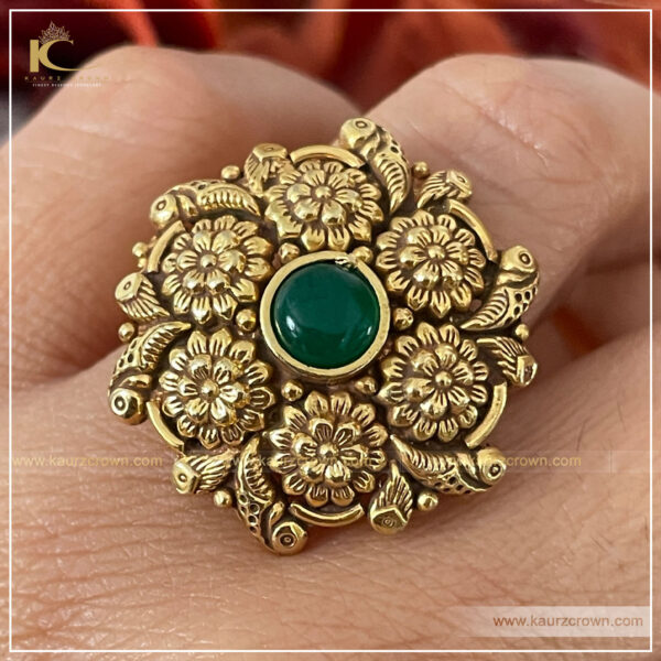 subhart traditional gold plated beautiful finger ring for women/girls Alloy  Gold Plated Ring Price in India - Buy subhart traditional gold plated  beautiful finger ring for women/girls Alloy Gold Plated Ring Online